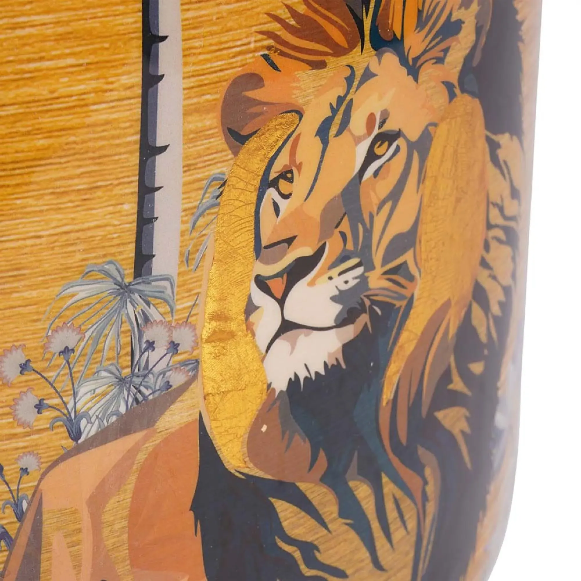 Jungle Large Vase - Gold