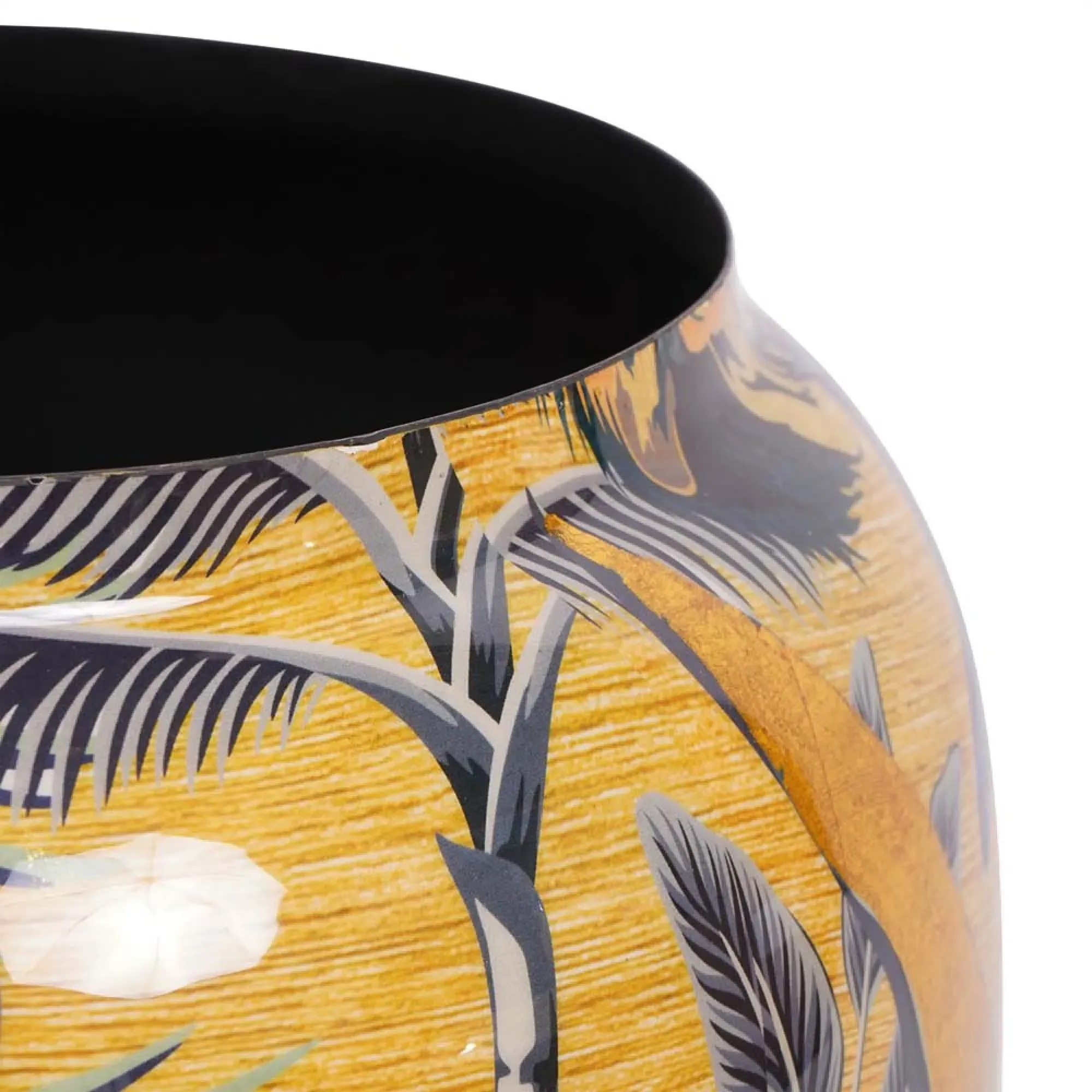 Jungle Small Vase - Gold