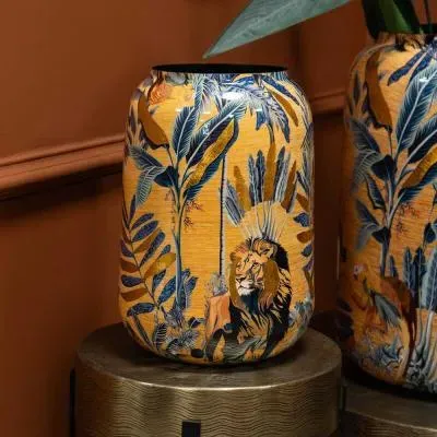 Jungle Small Vase - Gold image