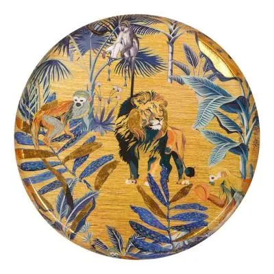 Jungle Wall Decor - Gold image