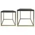 Kirkstone Galaxy Square Side Table Set of 2 - Champagne