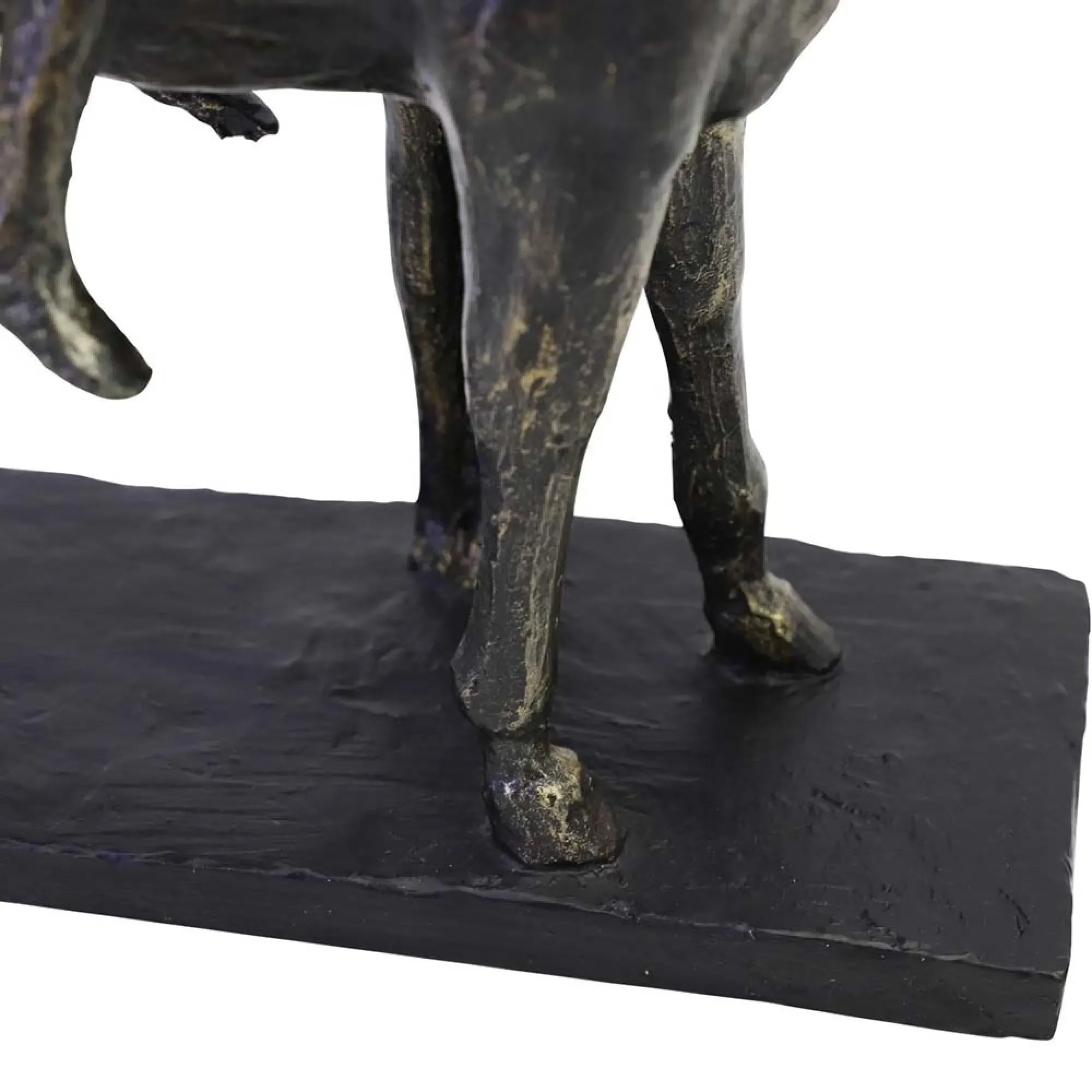 Kissing Couple with Horse Sculpture - Bronze