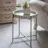 Laura Ashley Epsley Round Side Table - Grey