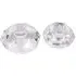 Laura Ashley Morcott Glass Tealight Holder Set of 2 - Clear