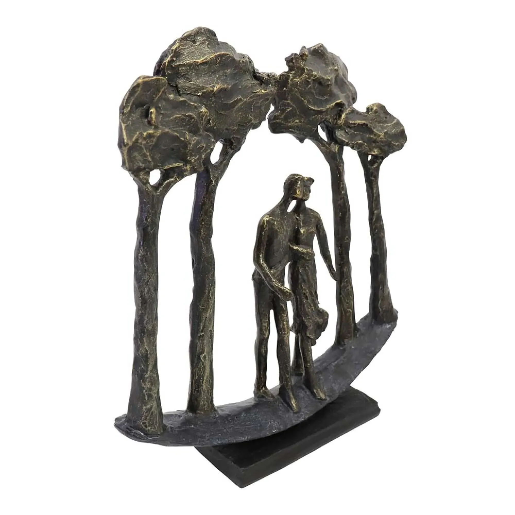 Lovers Arboretum Sculpture - Bronze