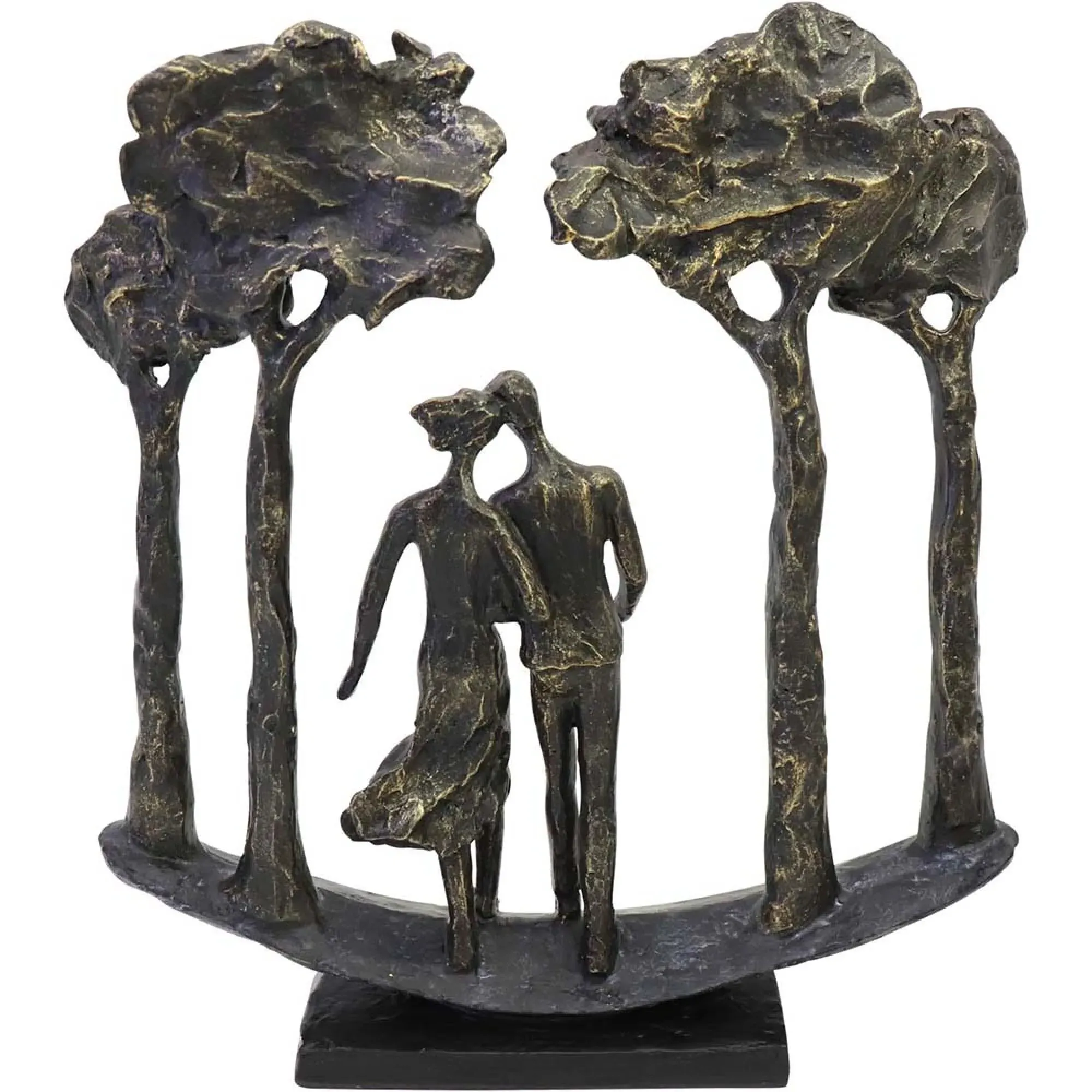Lovers Arboretum Sculpture - Bronze