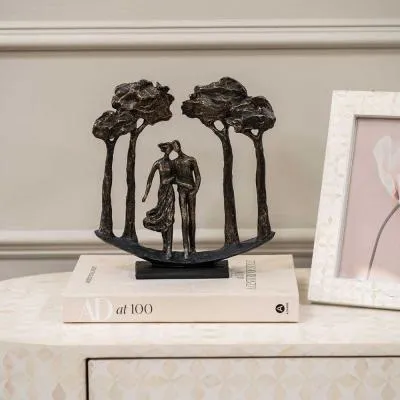 Lovers Arboretum Sculpture - Bronze