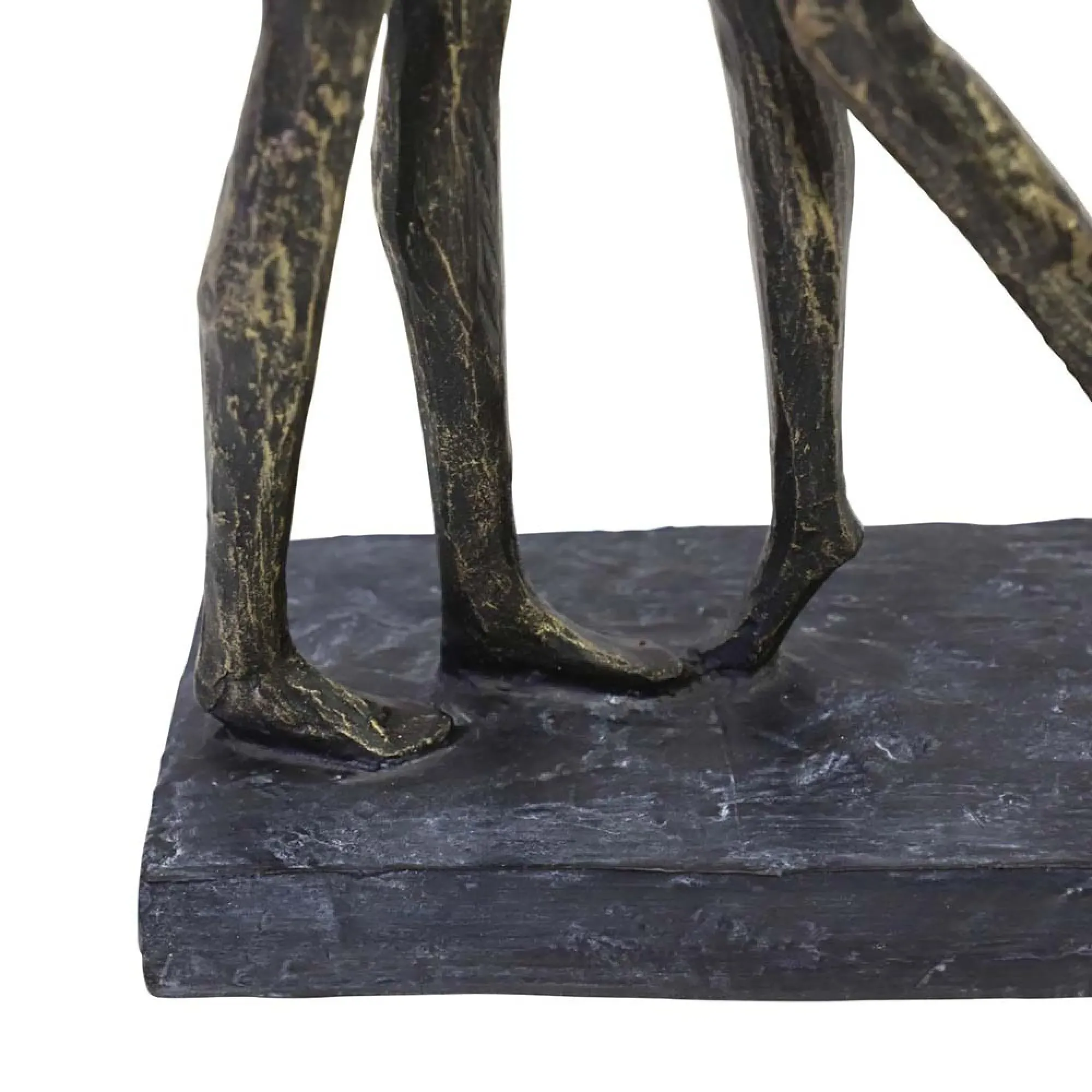 Lovers Embrace Sculpture - Bronze