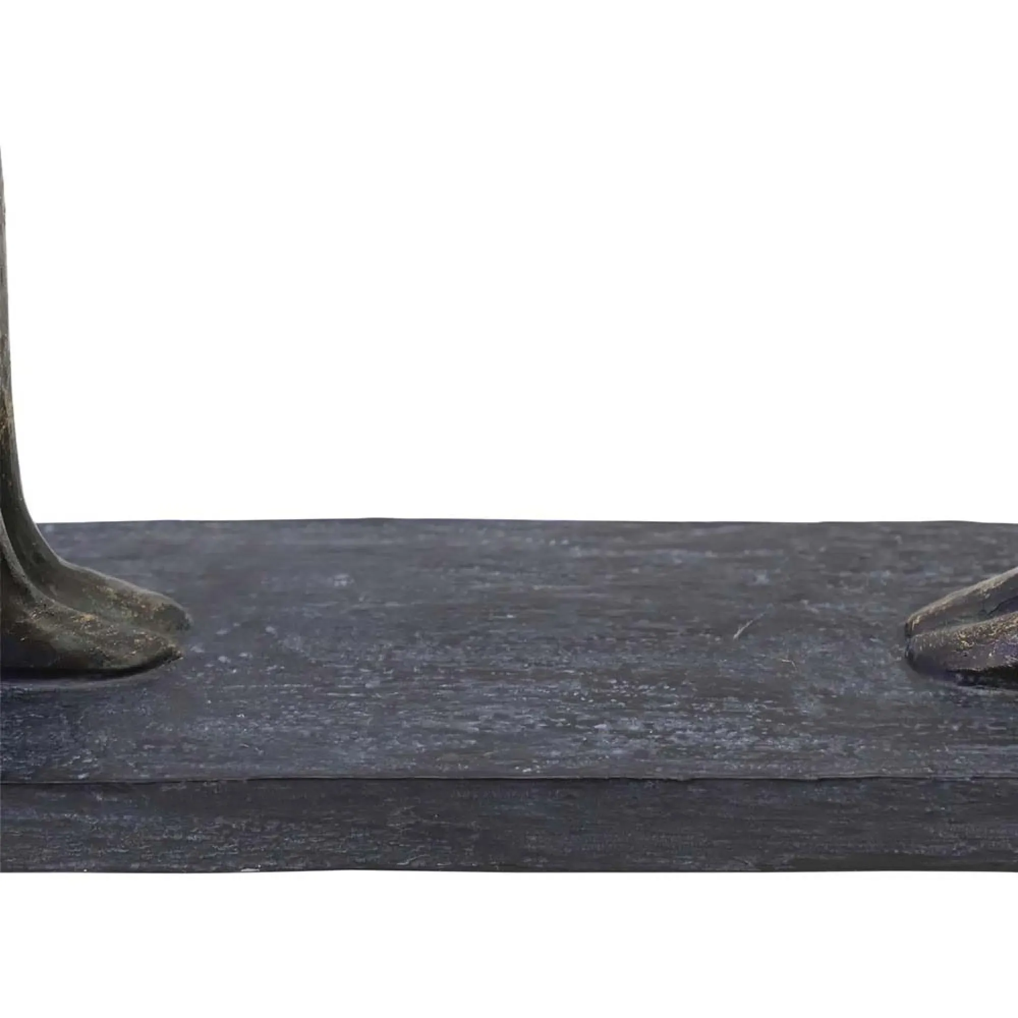 Lovers Heart Sculpture - Bronze