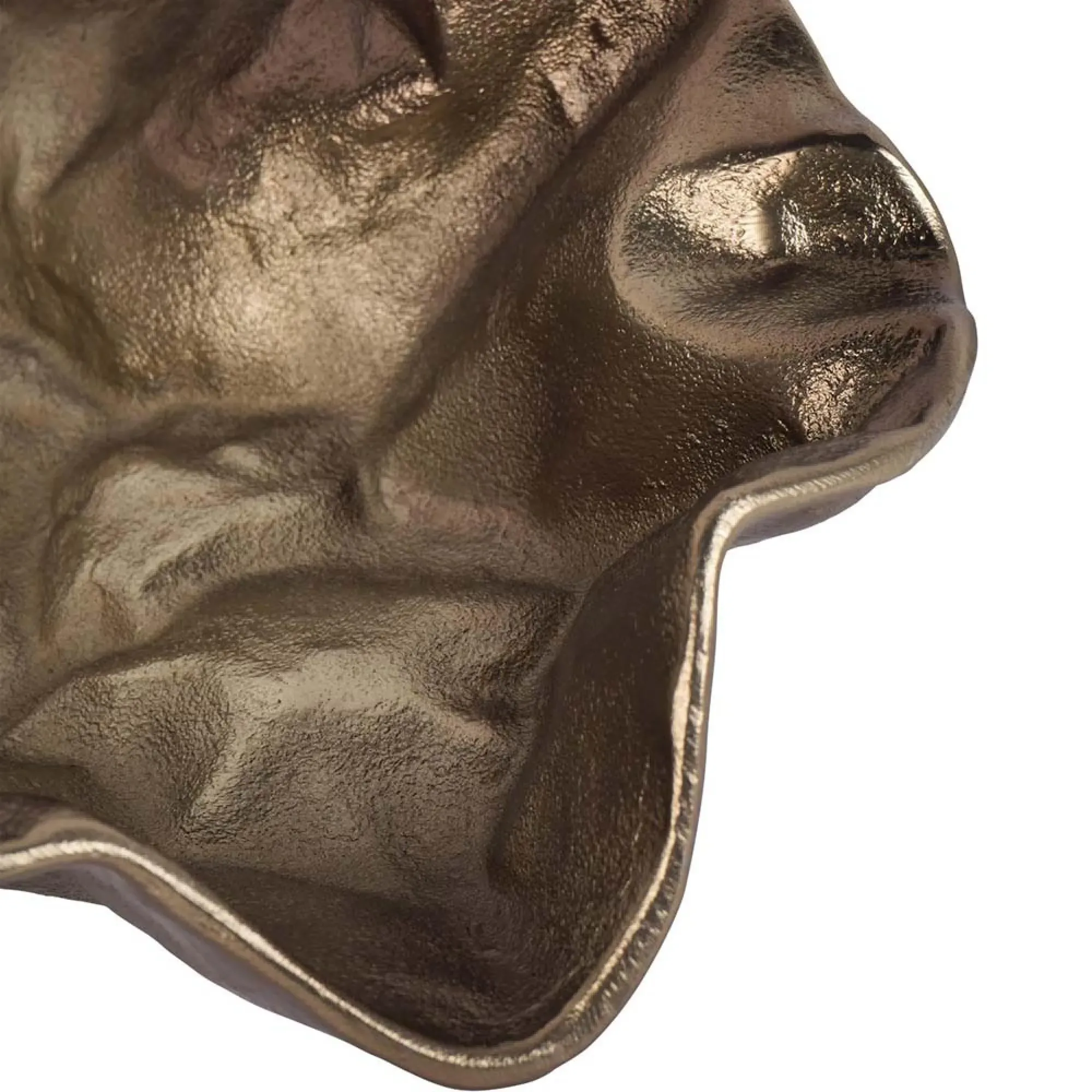 Lowe Large Cast Aluminium Bowl - Bronze