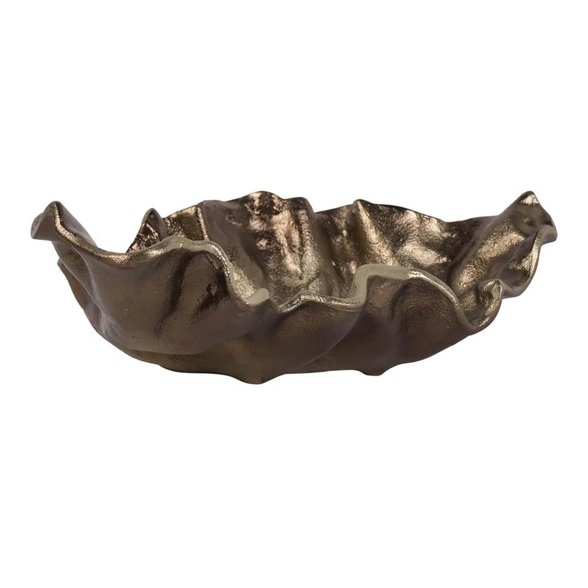 Lowe Small Cast Aluminium Bowl - Bronze