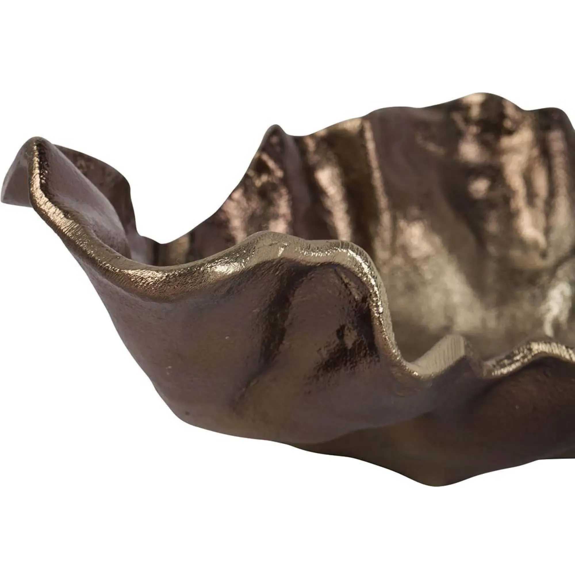 Lowe Small Cast Aluminium Bowl - Bronze