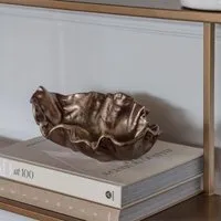 Lowe Small Cast Aluminium Bowl - Bronze