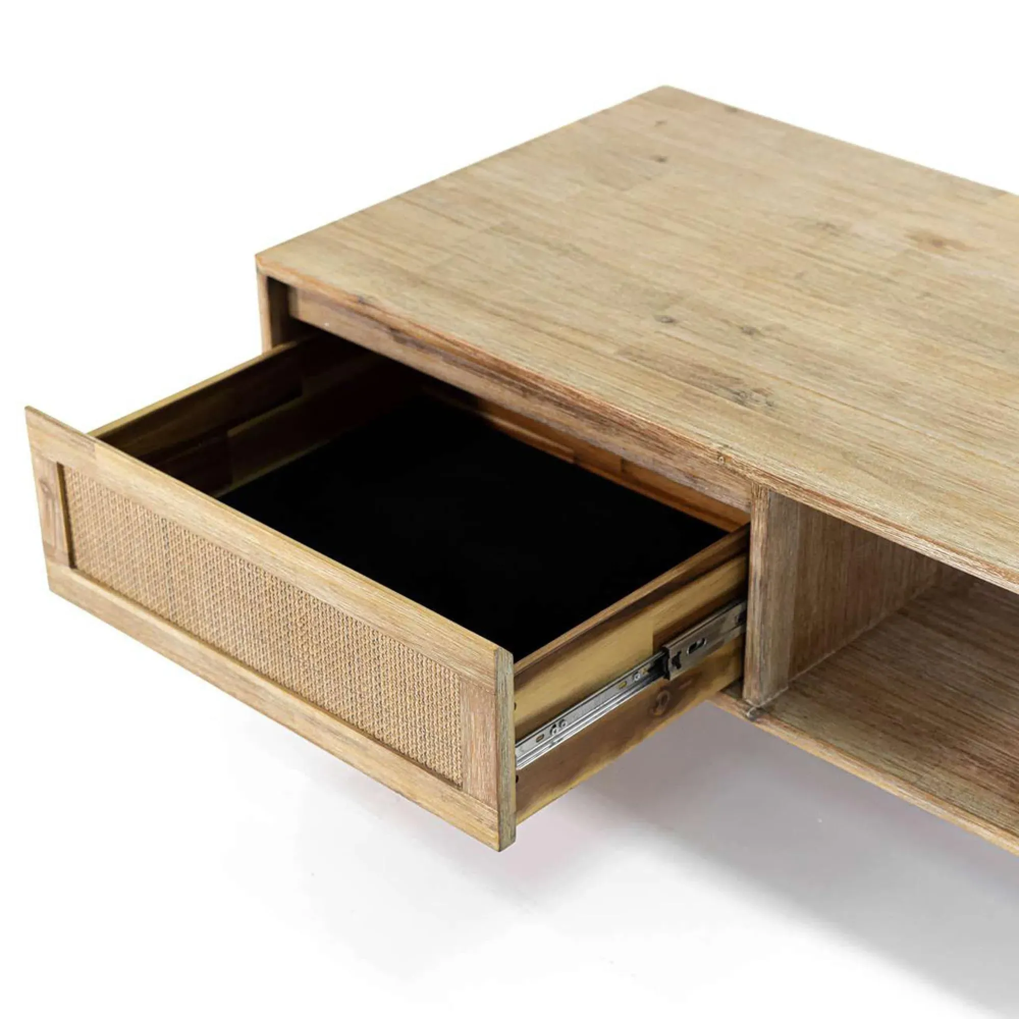 Maddox 1 Drawer Coffee Table - Natural, Acacia Wood