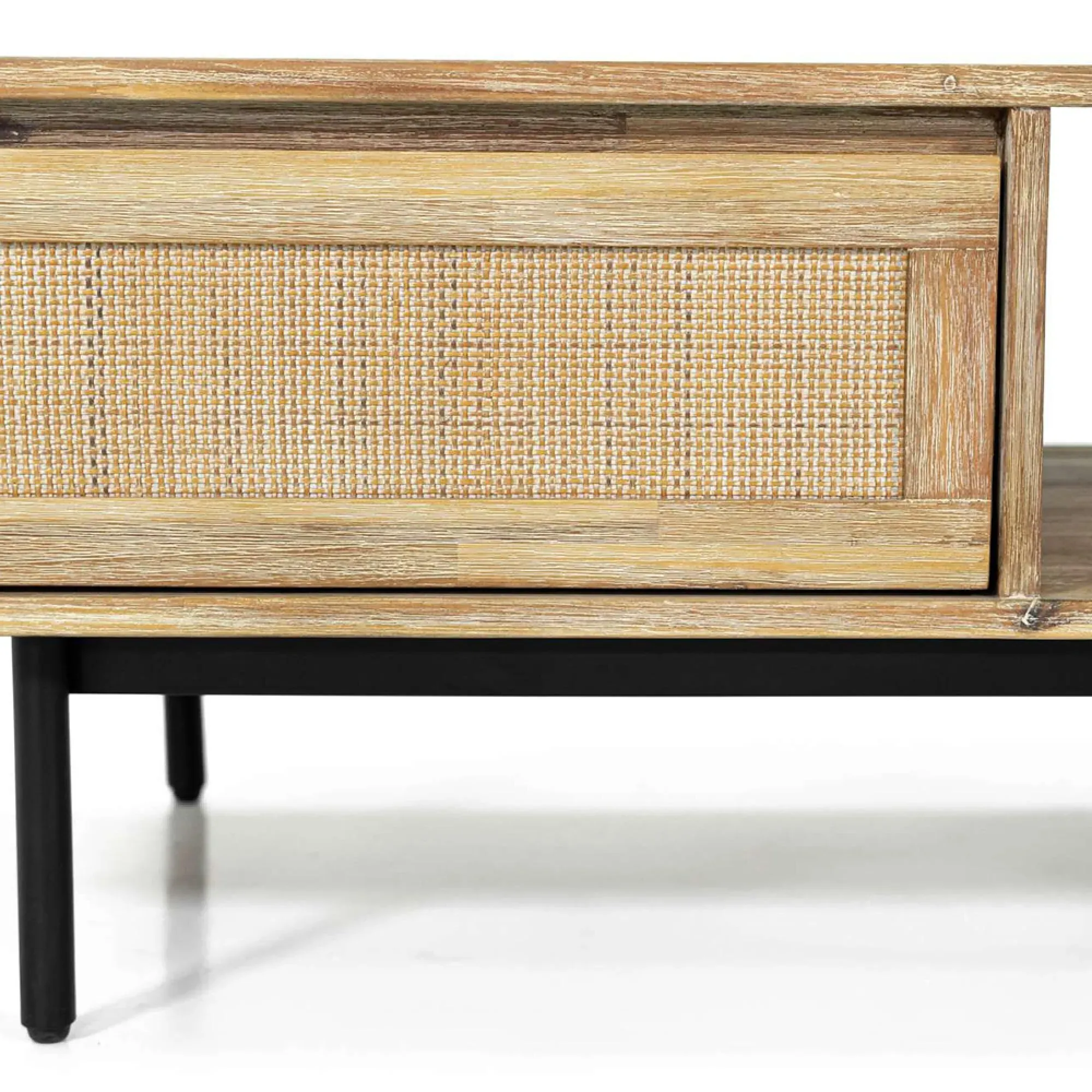 Maddox 1 Drawer Coffee Table - Natural, Acacia Wood