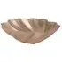 Marin Scallop Round Bowl - Champagne Gold