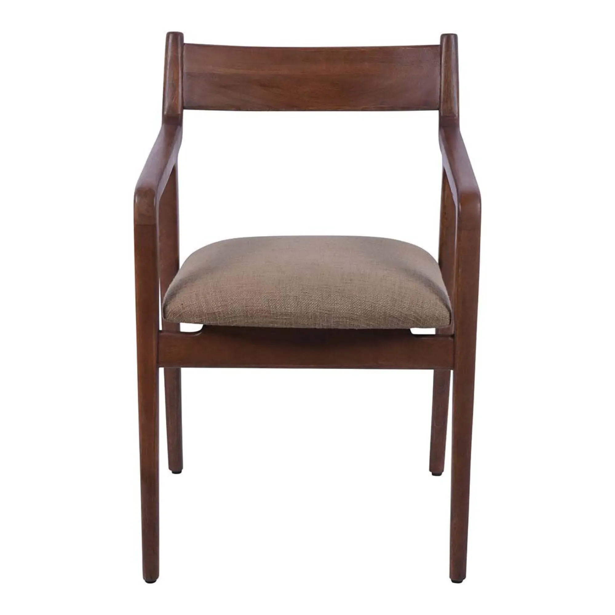 Monterey Padded Dining Chair - Cappuccino, Wood