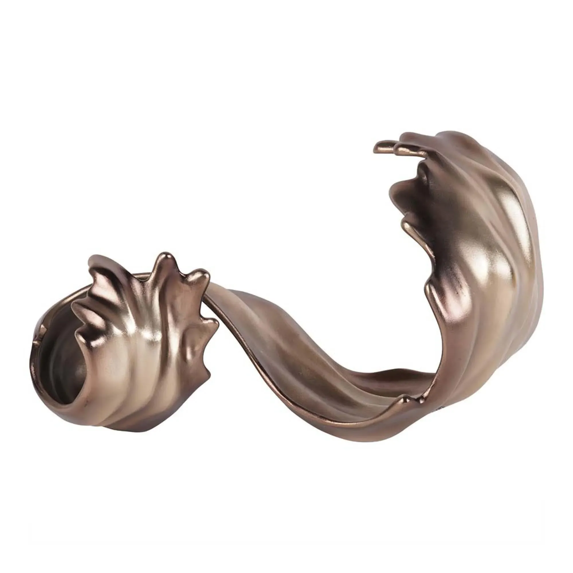 Montrose Scroll Sculpture - Bronze