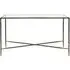 Patterdale Large Console Table - Bronze, Glass