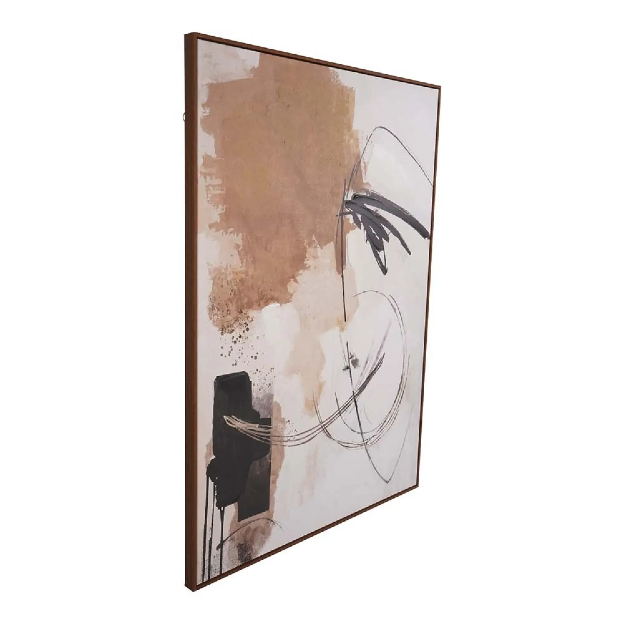 Pisa Canvas Wall Art - Brown
