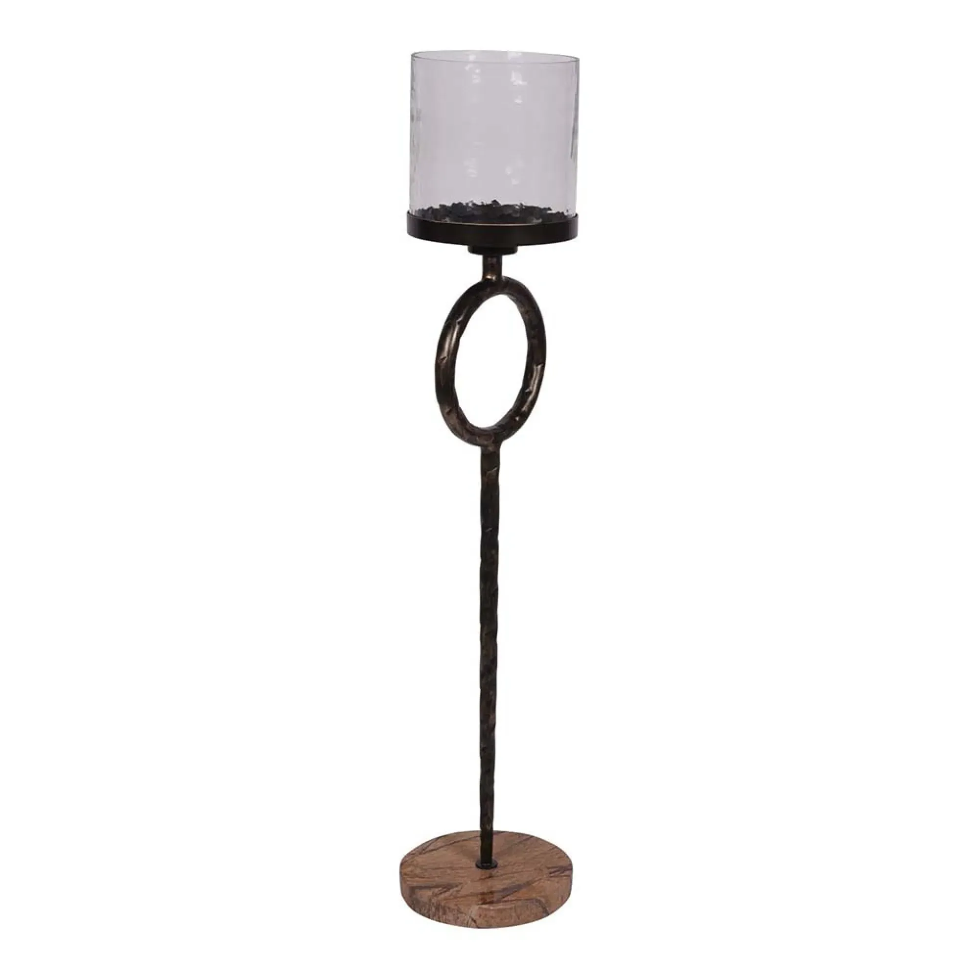 Rutland Pillar Large Floor Hurricane - 108cm