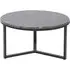 Shoreditch Travisso Round Coffee Table - Grey, Ceramic