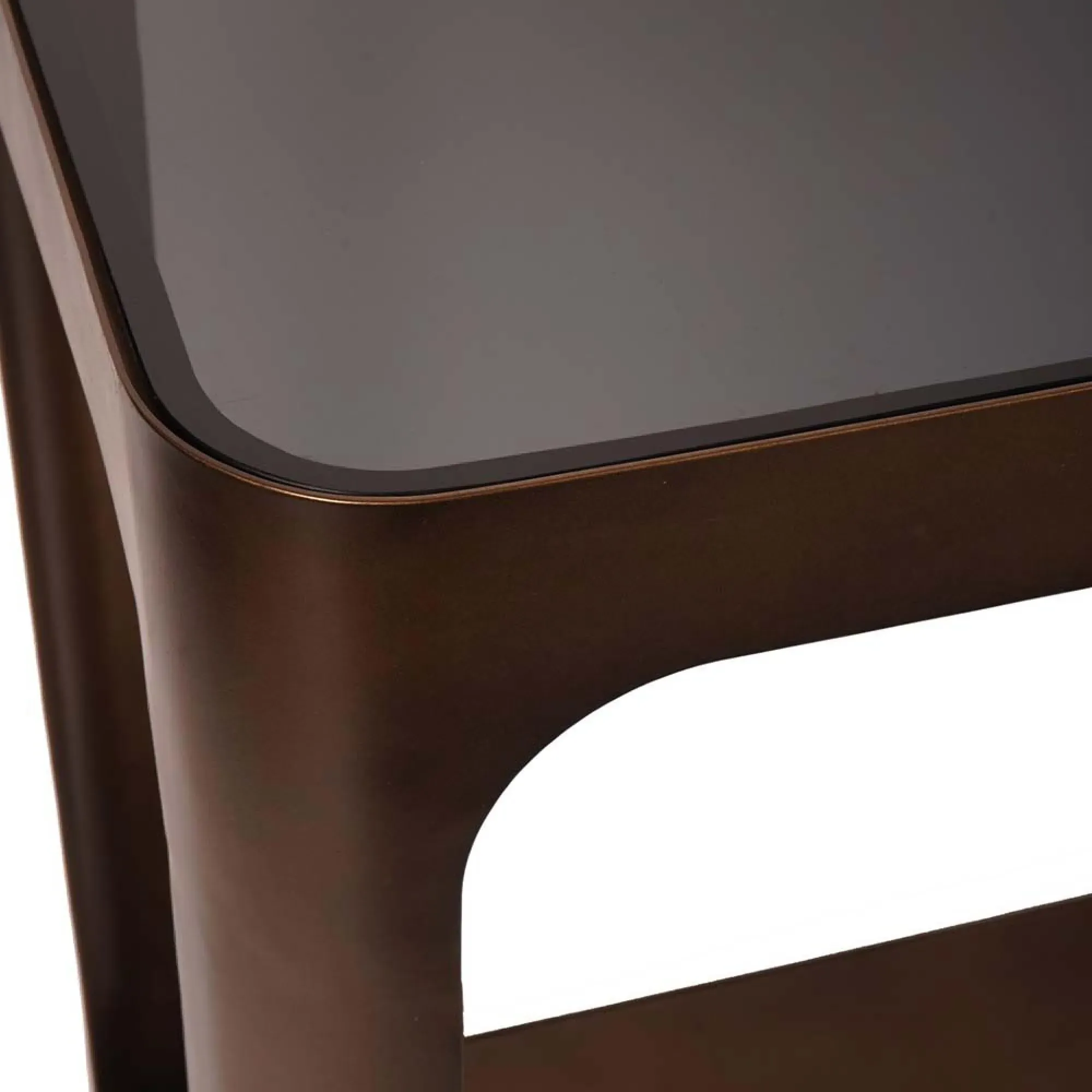 Thorpe Console Table - Metal, Glass