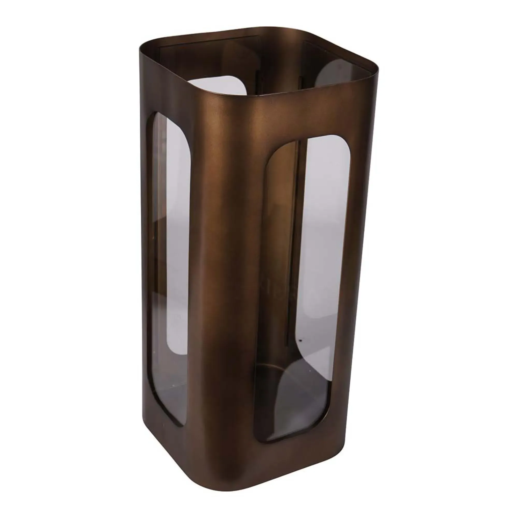 Thorpe Medium Hurricane Lantern - Metal, Glass