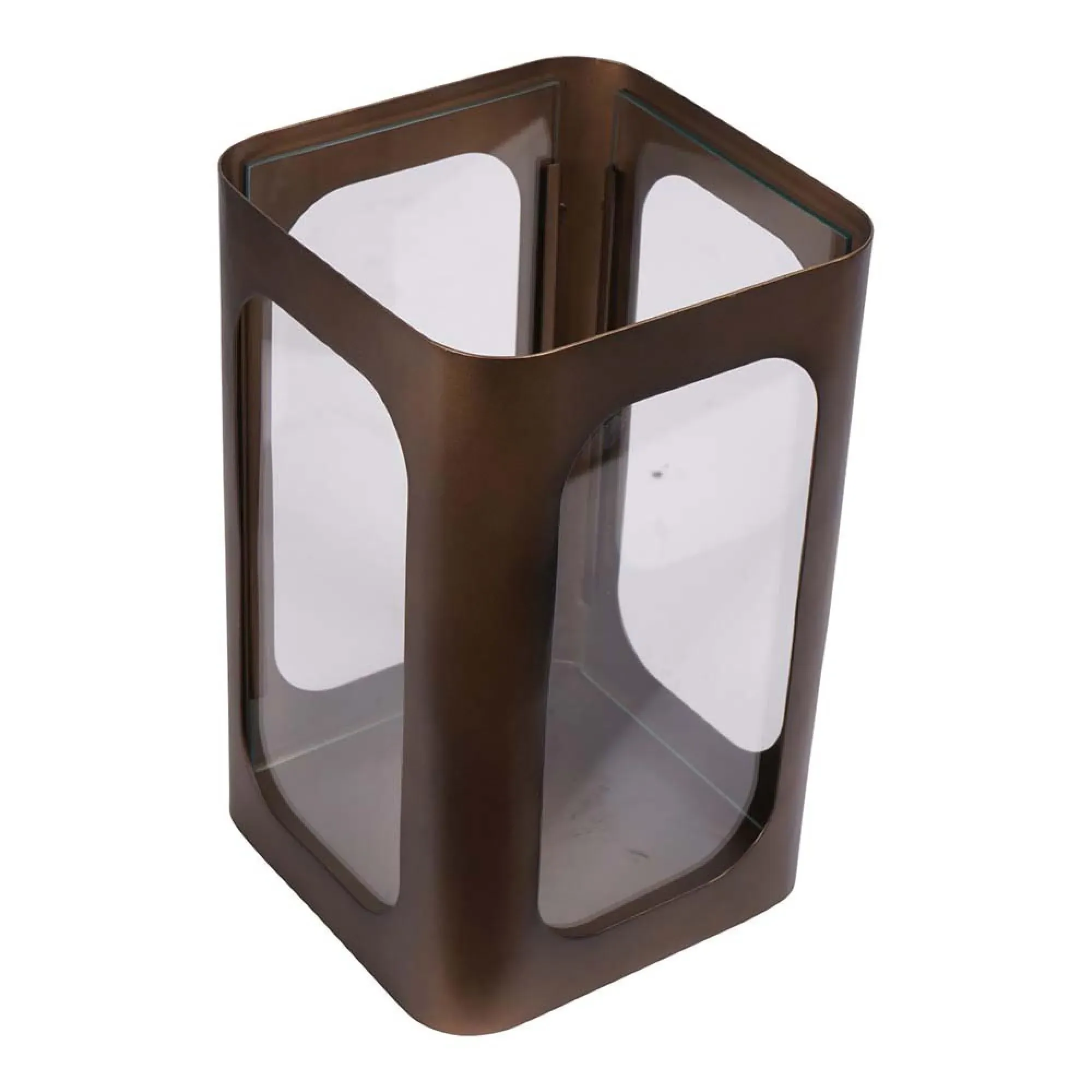 Thorpe Small Hurricane Lantern - Metal, Glass