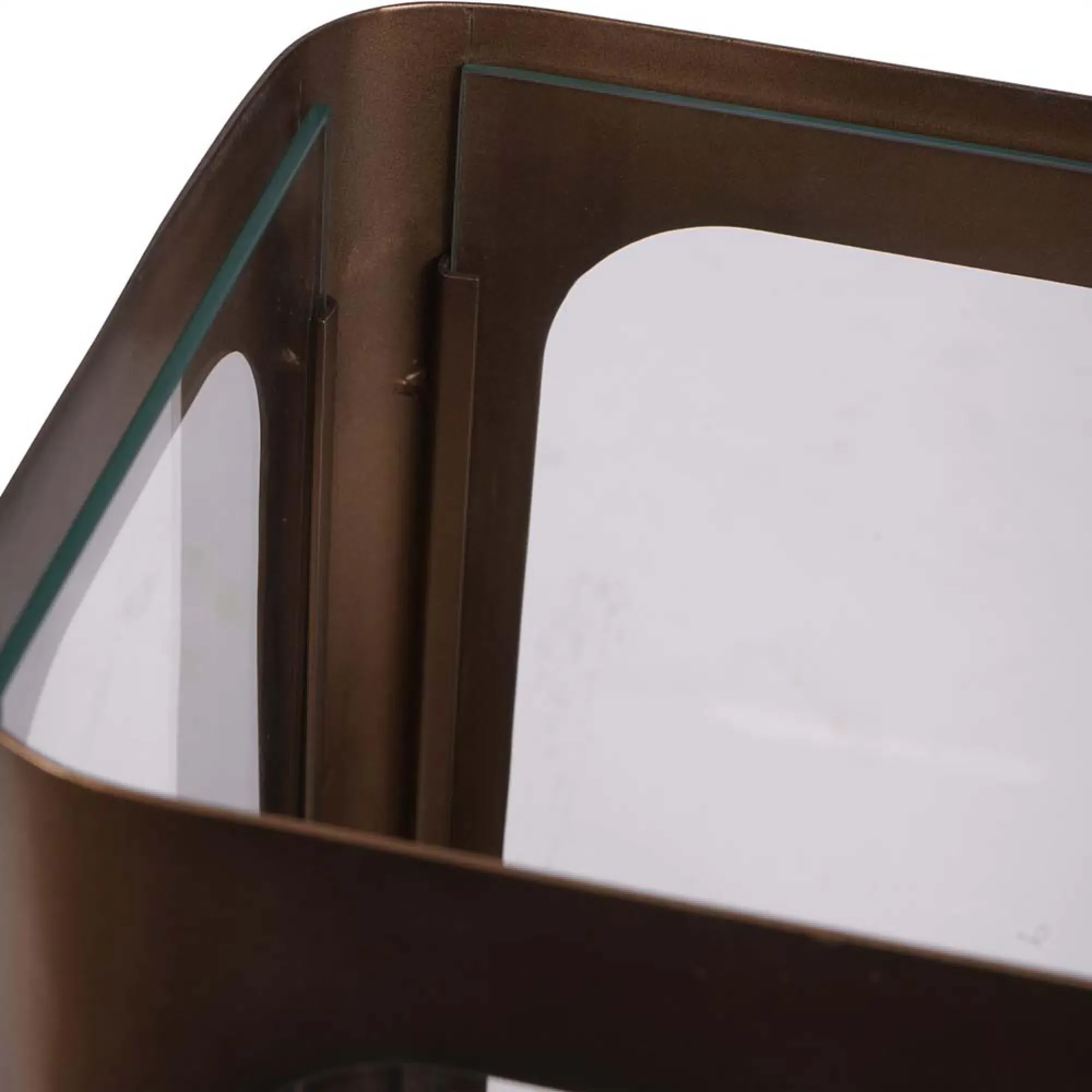 Thorpe Small Hurricane Lantern - Metal, Glass