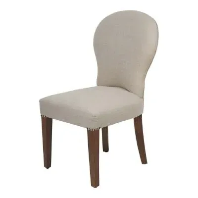 Walker Upholstered Dining Chair - Taupe image