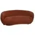 Waverley Curved Mini Sofa - Terracotta