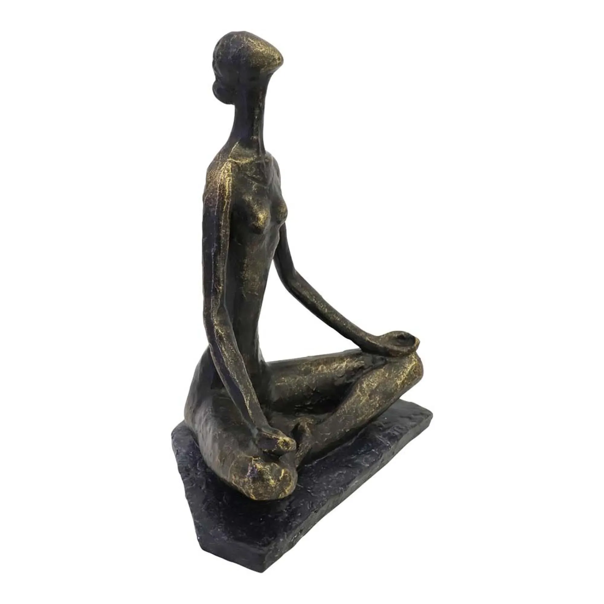 Yoga Pose Sculpture - Bronze