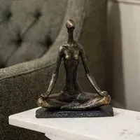 Yoga Pose Sculpture - Bronze