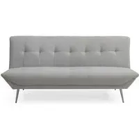 Ashley 2-Seater Click Clack Sofa Bed - Grey, Fabric