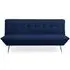 Ashley 2-Seater Click Clack Sofa Bed - Navy Blue, Fabric