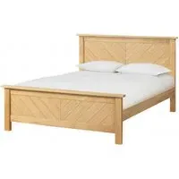 Kenji Oak Bed Frame - Oak