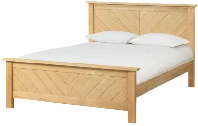 Kenji Oak Bed Frame - Oak