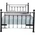 Libra Metal Bed Frame - Black Chrome