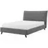 Luis Bed Frame - Dove Grey, Boucle Fabric