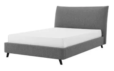 Luis Bed Frame - Dove Grey, Boucle Fabric image