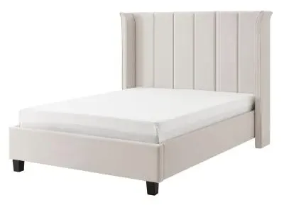 Posey Fabric Bed - Ivory