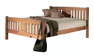 Saint Wooden Bed - Honeycomb image