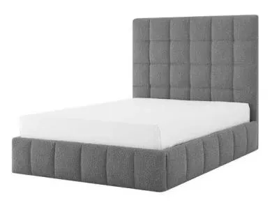 Stark Ottoman Bed - Dove Grey, Boucle Fabric image