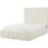 Stark Ottoman Bed - Ivory, Boucle Fabric