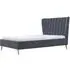 Taylor Fabric Bed - Dark Grey