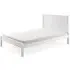 Travis Low Footend Bed Frame - White, Wood