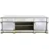 Apollo Large TV Unit - Champagne Gold, Mirrored