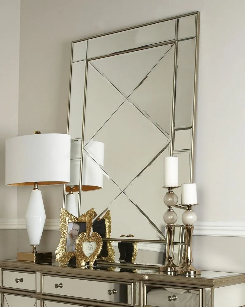 Bari Wall Mirror - Gold