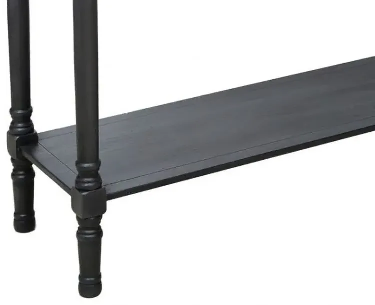 Delta 3 Drawer Console Table - Grey